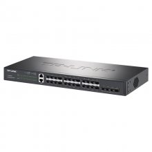 TP-LINK TL-SH5428F 万兆上联三层网管24口SFP+4个万兆SFP交换机