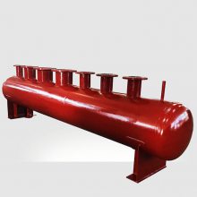 中央空调分集水器 地暖管道水循环分流碳钢锅炉分汽包 分气缸定制