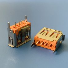 USB ʽֱ10.5mmĸ Aĸ 4P/180DIP AF-4P-ֱʽɫо