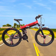 26寸折叠山地电动自行车锂电池折叠电动自行车铝合金折叠电动车