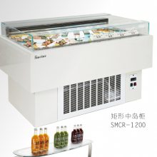 SUN-MATE三麦SMCR-1200矩形中岛柜 商用风冷三明治柜批发