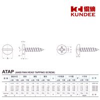 ANSI ATAP 十一字加减槽 PAN盘头 Tapping自攻螺丝冲头模具定制做