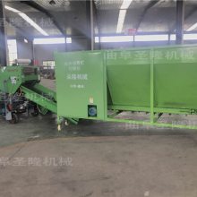 全自动圆捆青储打包机 下网自动打包机生产厂家