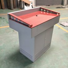 沧州玖丰多媒体讲台班班通讲桌钢木结合多媒体讲台厂家供应