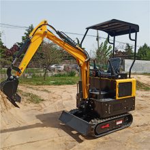 小型挖掘机 工程改造微型挖机 电缆挖沟15型挖掘机图片