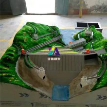 亚奥模型葛洲坝水电站模型 3D立体模型 水利沙盘 工业沙盘模型制作
