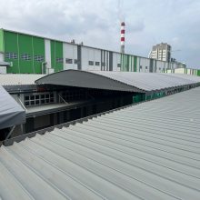 移动推拉雨棚 悬空伸缩篷 ST-839 活动自如