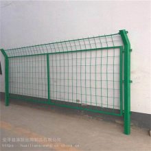 浸塑边框护栏网 工地围墙防护网 光伏发电站围网