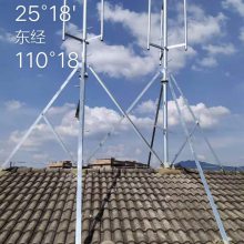 百色田东通讯基站楼顶天线支撑杆 拉线塔价格 15米拉线塔走线架厂家