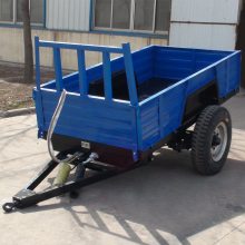 高护栏拖车粮食运输拖车