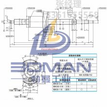 日本 PSS1210N1D0621 NSK紧凑型FA系列 丝杠全长621 行程512 绘图售