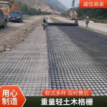 河北上兴强度好单向土工格栅 路面抗裂用加厚材质坚固抗用