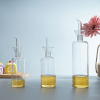 玻璃油瓶防漏油壺家用調(diào)味瓶玻璃香油瓶醋壺醬油瓶罐廚房用品