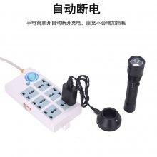 尚为SZSW2104防爆强光调光电筒LED多功能无线充电远射灯5W