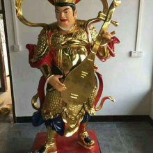 佛教佛像订制厂家雕像 寺庙护法佛像 四大金刚护法