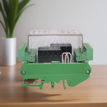 用于交通运输 HBDZE-404/2中间继电器 AC110V 板后安装 整定直观方便