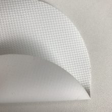 白色夹网PVC医疗箱包布料1000D
