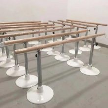 星沃厂家供应移动落地单双层升降舞蹈把杆 压腿练功杆舞蹈房