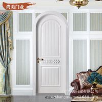 家用木门 复古室内烤漆门 北欧白色卧室套装门 实木复合木门定制