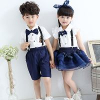 幼儿园园服 中小学生校服班服儿童夏季班服大码校服毕业服定做批