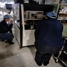 嘉美厂家冷干机维修冷冻式干燥机内漏不制冷吸干机更换氧化铝