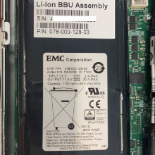 LI-lon BBU Assembly 078-000-128-03 078-000-130-01 存储柜电池