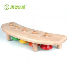 奥尔夫乐器B036-2五音桌式按钟批发厂家_打击乐器批发-永贺乐器