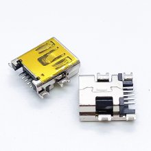 MINIȫĸ ĽSMT  USB B 5PINƬĸͷ  