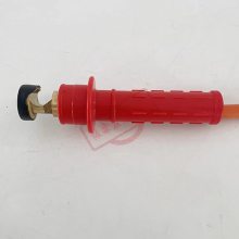 红色引流线头高压引流线跳线头电力作业引流线夹子负载跳线夹头