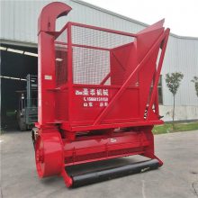 玉米秸秆收割铡切粉碎回收机 全新带框秸秆回收机