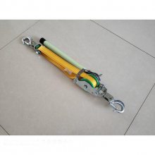进口工具绝缘紧线器N-1500链条式棘轮牵引器棘轮紧线器