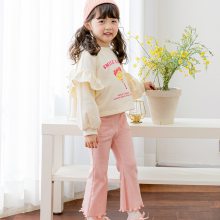 收购服装尾货韩版卡通可爱幼儿园服广州服装库存尾货批发市场