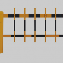 火车道口挡车器 双臂道闸机 电动遥控抬杆 尺寸大小可定做 运行稳定