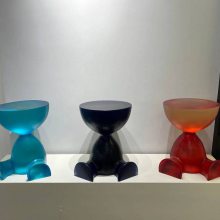 树脂景观透明动物雕塑造型定制水琉璃动物公仔大号树脂模型