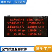 空气质量软件系统 环境温湿度报警生成 驿站PM2.5监测 为安定制