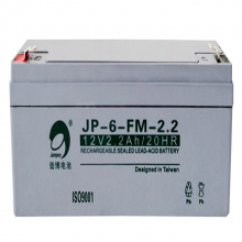 劲博蓄电池JP-6-FM-2.2 12V2.2AH 原装正品免维护音响童车铅酸电瓶