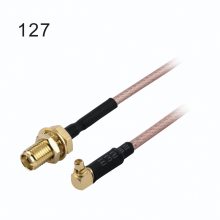 RF CABLE SMA FEMALE TO MCX MALE 90