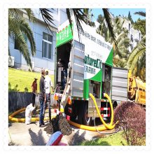 化粪池污泥脱水车，粪便污泥清理系统