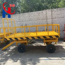 供应PBC - 牵引式平板拖车 大吨位牵引车厂区物流搬运车