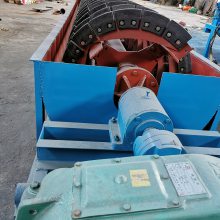 洗砂机设备螺旋洗沙机脱泥洗沙山沙河沙水洗绞龙石粉沙毛料分离