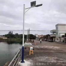 农村太阳能路灯 巨捷 简易式3-6米高度 户外民用家用款
