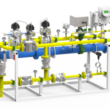 液化气LNG调压阀组 减压阀组 燃气调压设备定制厂家 岱鼎燃烧