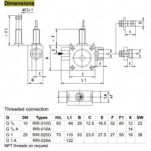 品牌HONSBERG 德国Senseca - RRI / RRH 流量变送器