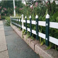 鸿宇筛网花坛绿化带护栏 城区道路塑钢围栏 景区装饰小栏杆
