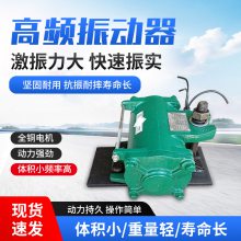 2.2千瓦纯铜电机高频振动器 附着式变频式振捣器 箱梁式震动器