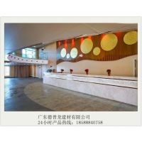 运城轮船室内铝屏风，木纹铝花格供应