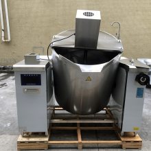 广东电磁大锅灶 电加热行星炒锅 全自动酱料搅拌锅 大型食堂炒菜设备 食品厂卤煮锅