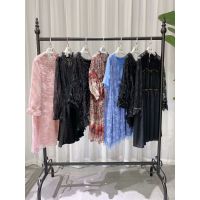欧洲站女装 欧美风格外贸货品 品牌女装折扣批发 连衣裙 衬衣