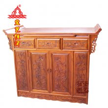 明式供柜 神台 佛台 供桌 佛柜 宝艺恒河佛龛厂供应