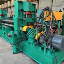 數(shù)控三輥卷圓機(jī) 16型液壓滾筒機(jī)可預(yù)彎板頭節(jié)省材料